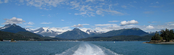 Leaving the Juneau area