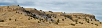 Pueblo Lake cliffs