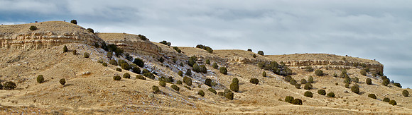 Pueblo Lake cliffs