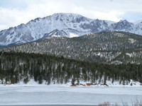 Crystal Lake & Pikes Peak